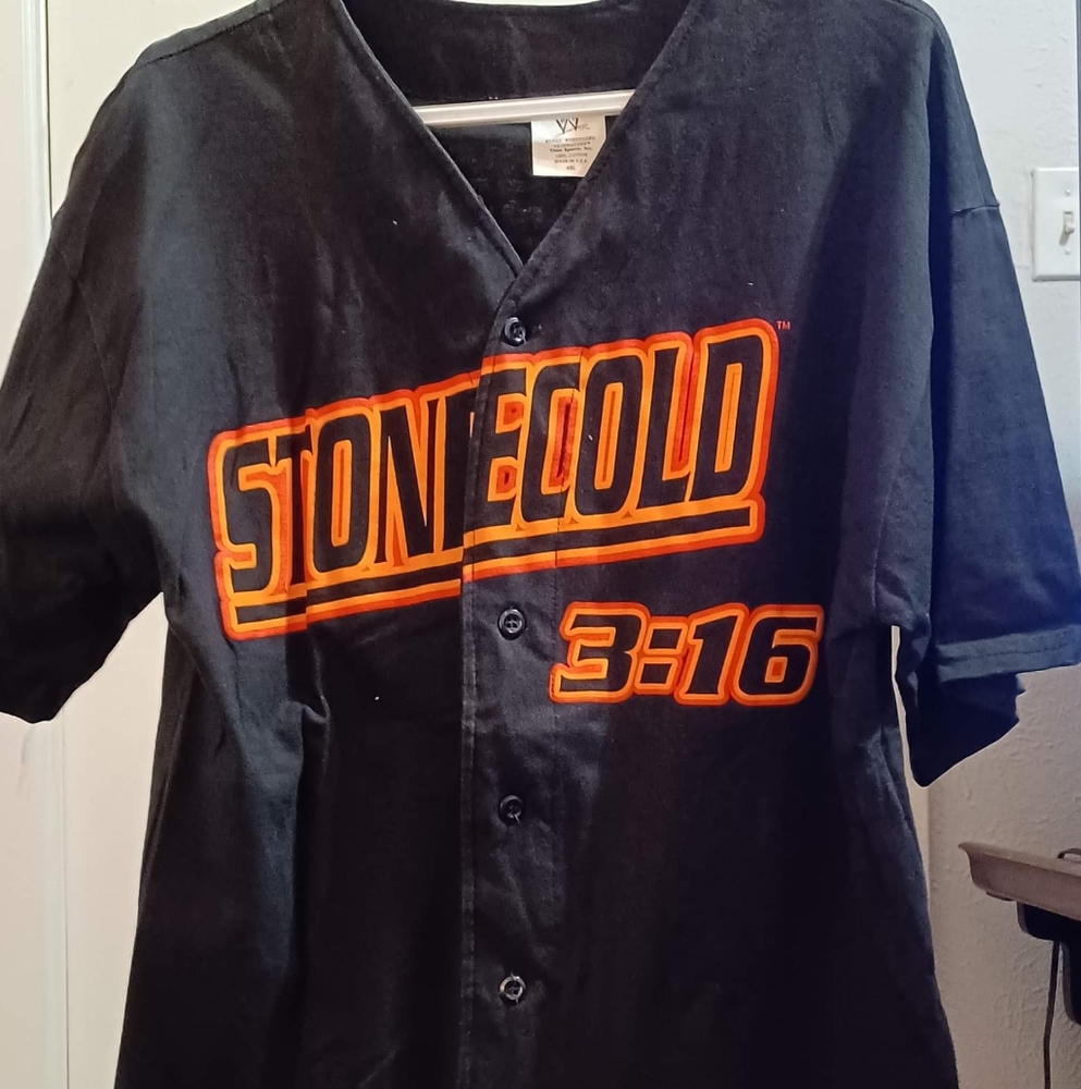 Vintage WWF Stone Cold 3:16 jersey